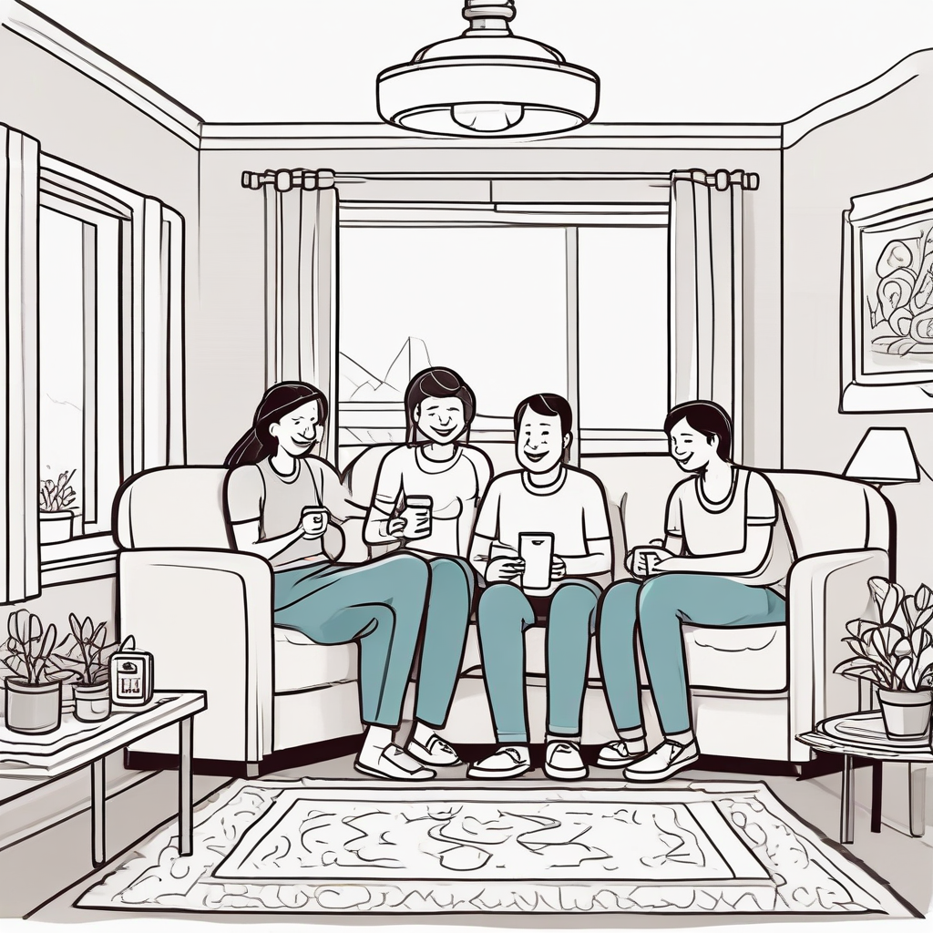 Family comfortable at home thanks to local HVAC service